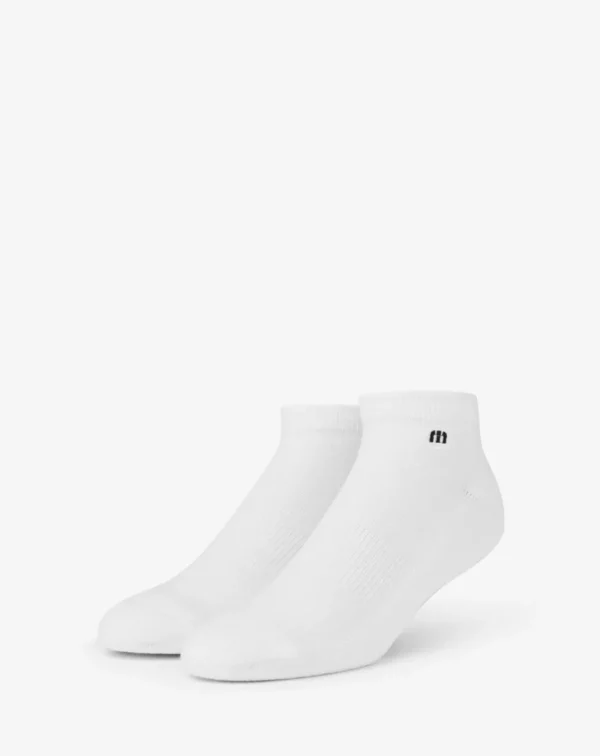TravisMathew SHORTY SMALLS 2.0 ANKLE SOCK WHITE Discount